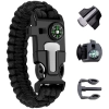 Bransoletka survival opaska 5w1 kompas krzesiwo linka nóż linka paracord Bransoletka survival opaska 5w1 kompas krzesiwo linka nóż linka paracord