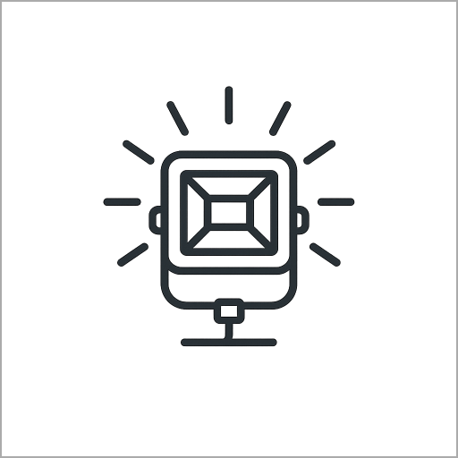 Halogeny-Naświetlacze led 230V