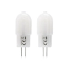 2 x Żarówka diodowa LED Mleczna Biel G4 1.7W=17W 160lm Zimna AC/DC12V 2 x Żarówka diodowa LED Mleczna Biel G4 1.7W=17W 160lm Zimna AC/DC12V