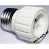ADAPTER PRZEJSCIOWKA GNIAZDO E27->GU-10 ADAPTER PRZEJSCIOWKA GNIAZDO E27->GU-10