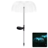 2 x Meduza solarna fontanna kolorowego światła lampa ogrodowa wbijana RGB 2 x Meduza solarna fontanna kolorowego światła lampa ogrodowa wbijana RGB